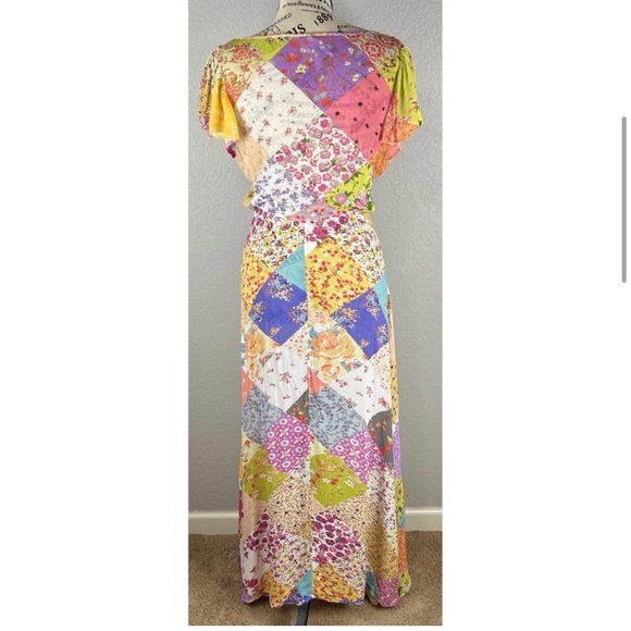 Free People Dixie Maxie Button Up Dress RARE - Picture 4 of 6